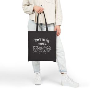 Tote Don T Eat My Homies 20 Black