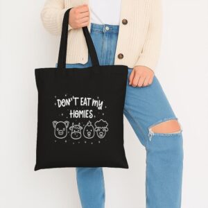 Tote Don T Eat My Homies 7 Black