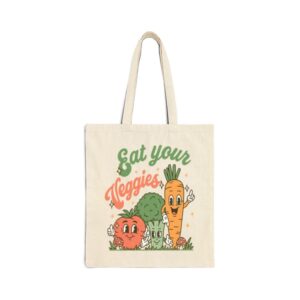 Tote Eat Your Veggies 18 Natural