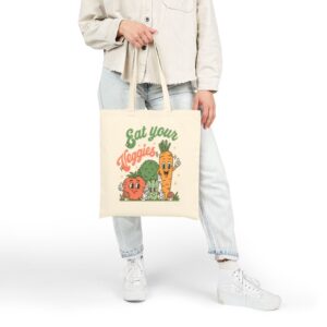 Tote Eat Your Veggies 22 Natural