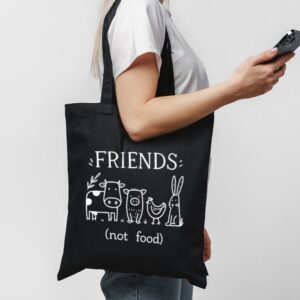 Tote Friends Not Food 1 Black