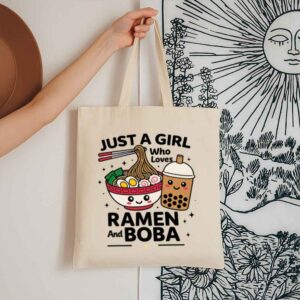 Tote Funny Food Friends 1 13 Natural