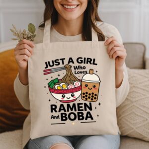 Tote Funny Food Friends 1 14 Natural