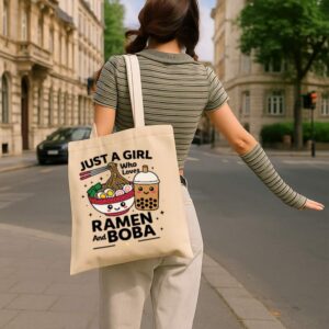 Tote Funny Food Friends 1 15 Natural