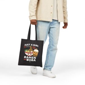Tote Funny Food Friends 1 18 Black
