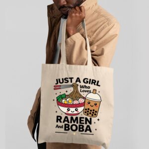 Tote Funny Food Friends 1 2 Natural