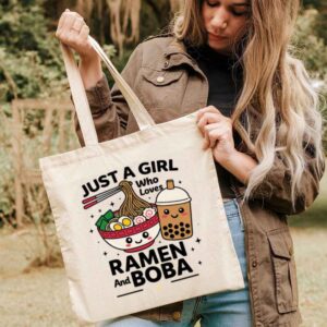 Tote Funny Food Friends 1 3 Natural
