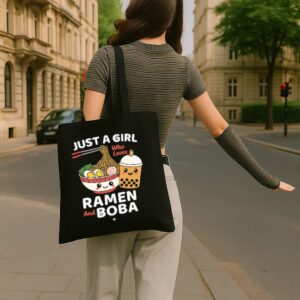 Tote Funny Food Friends 1 4 Black