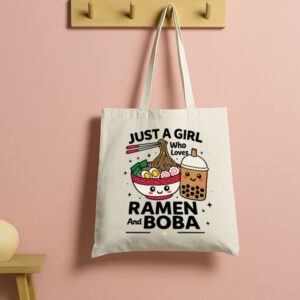 Tote Funny Food Friends 1 5 Natural