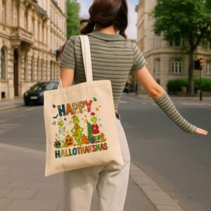 Tote Grinch Hallothanksmas 15 Natural