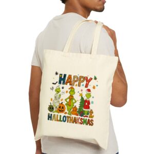 Tote Grinch Hallothanksmas 23 Natural