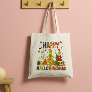 Tote Grinch Hallothanksmas 5 Natural