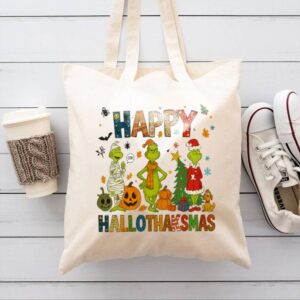 Tote Grinch Hallothanksmas 9 Natural