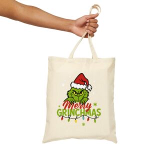 Tote Grinchmas Christmas 17 Natural