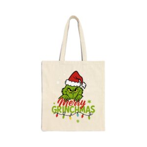 Tote Grinchmas Christmas 18 Natural