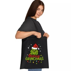 Tote Grinchmas Christmas 2 Black