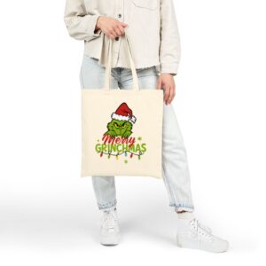 Tote Grinchmas Christmas 22 Natural