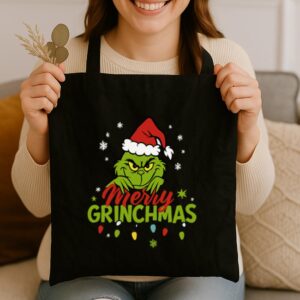 Tote Grinchmas Christmas 3 Black