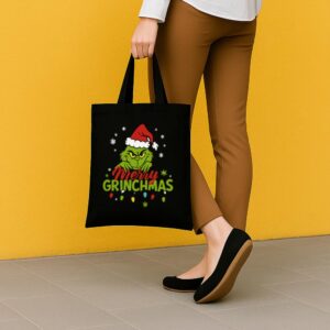 Tote Grinchmas Christmas 5 Black