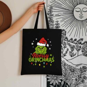 Tote Grinchmas Christmas 6 Black