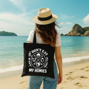 Tote I Don T Eat My Homies 11 Black