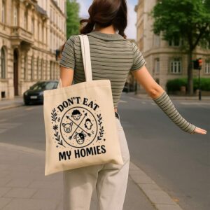 Tote I Don T Eat My Homies 15 Natural
