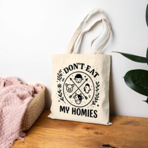 Tote I Don T Eat My Homies 19 Natural