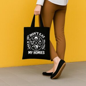 Tote I Don T Eat My Homies 5 Black