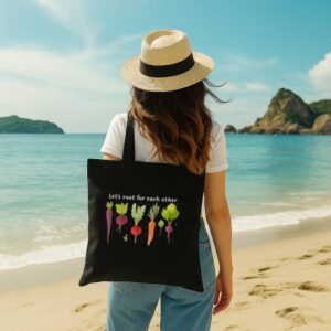 Tote Lets Roots For Each Other 11 Black Tote