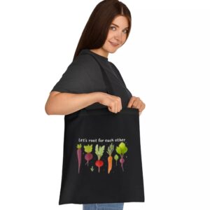 Tote Lets Roots For Each Other 2 Black