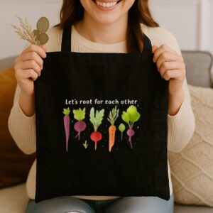 Tote Lets Roots For Each Other 3 Black