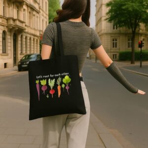 Tote Lets Roots For Each Other 4 Black