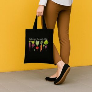 Tote Lets Roots For Each Other 5 Black