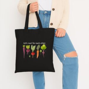 Tote Lets Roots For Each Other 7 Black