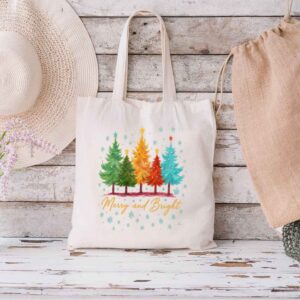 Tote Merry And Bright 1 Natural