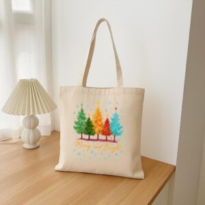 Tote Merry And Bright 16 Natural