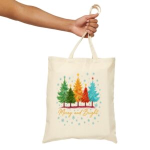 Tote Merry And Bright 17 Natural