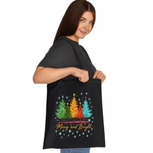 Tote Merry And Bright 2 Black