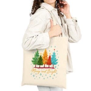 Tote Merry And Bright 21 Natural