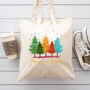 Tote Merry And Bright 9 Natural