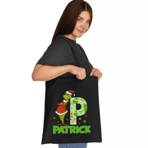 Tote Personalized Grinch 2 Black