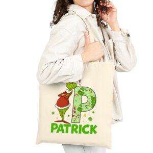 Tote Personalized Grinch 21 Natural