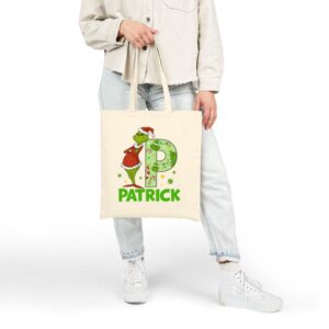 Tote Personalized Grinch 22 Natural