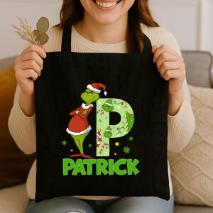 Tote Personalized Grinch 3 Black