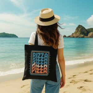 Tote Pizza 11 Black