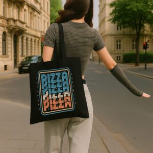 Tote Pizza 4 Black
