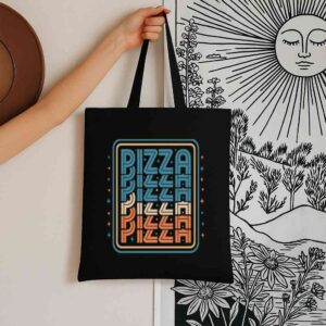 Tote Pizza 6 Black