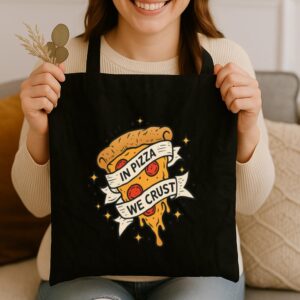 Tote Pizza Lover 3 Black