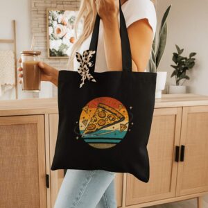 Tote Pizza Slice 10 Black