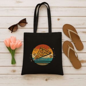 Tote Pizza Slice 12 Black
